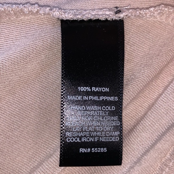 Express Crochet and Beaded Halter Top in Beige - Picture 9 of 9